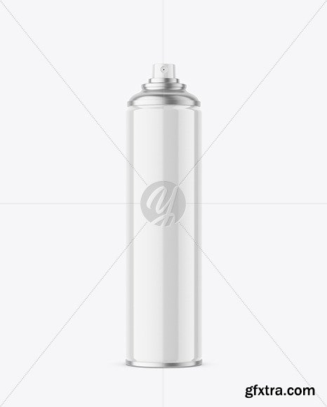 Glossy Spray Bottle Mockup 91997