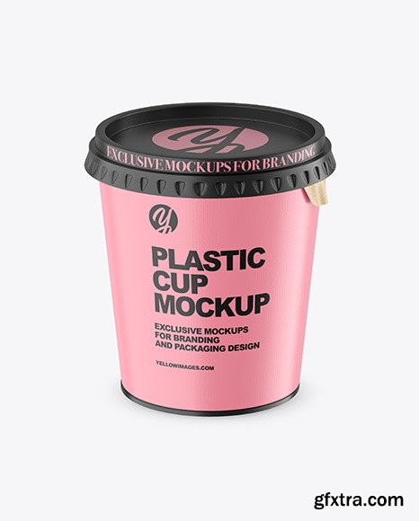 Matte Plastic Cup Mockup 88762