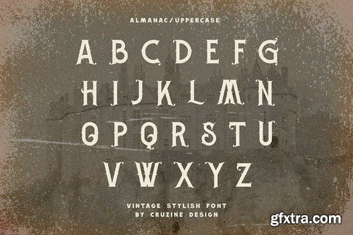 Almanac - Vintage Serif Font