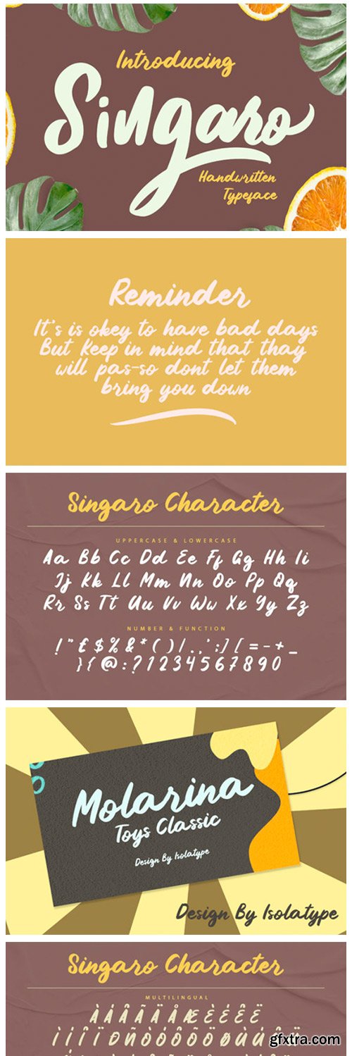 Singaro Font