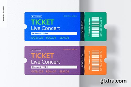 Ticket mockup