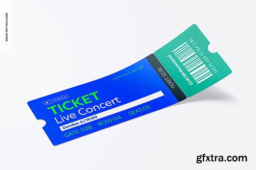 Ticket mockup