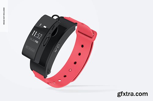 Smartwatch band mockup