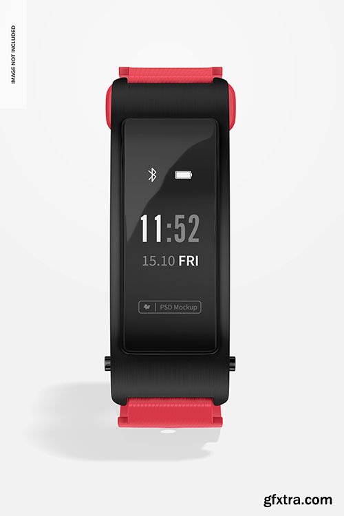 Smartwatch band mockup