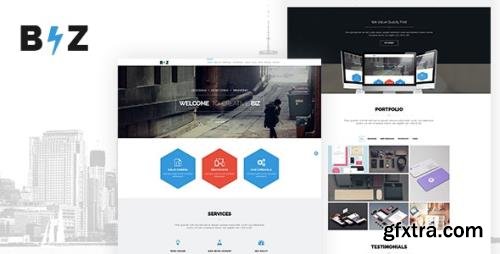 ThemeForest - BIZ v2.0.0 - One Page Parallax HTML Template - 7893623