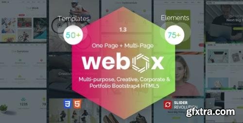 ThemeForest - Webox v1.3 - One Page Parallax - 22389925