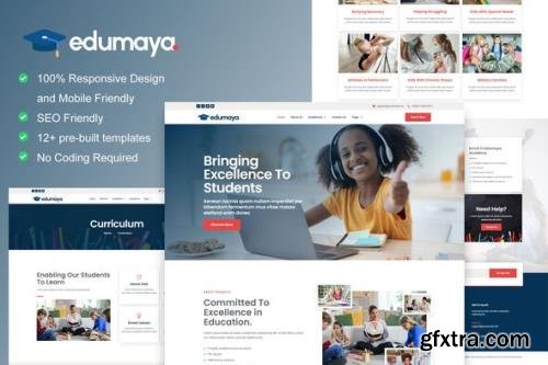 ThemeForest - Edumaya v1.0.0 - Homeschool Elementor Template Kit - 34816168