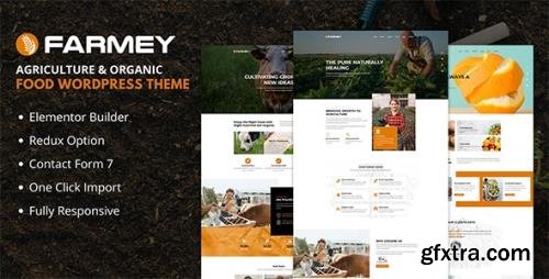 ThemeForest - Farmey v1.0 - Agriculture WordPress Theme (Update: 10 November 21) - 33522970