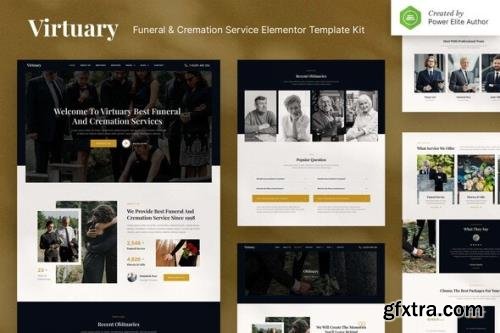 ThemeForest - Virtuary v1.0.0 - Funeral & Cremation Services Elementor Template Kit - 34831772