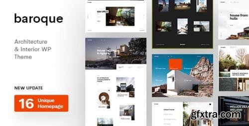 ThemeForest - Baroque v1.2.9 - Architecture & Interior WordPress Theme - 21348830