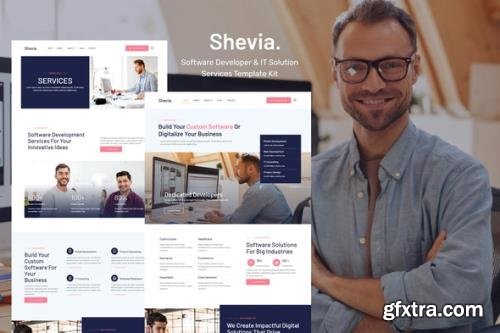 ThemeForest - Shevia v1.0.0 - Software Developer & IT Solutions Service Template Kit - 34825451