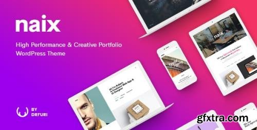 ThemeForest - Naix v1.4.0 - Creative & High Performance Portfolio WordPress Theme - 20322955