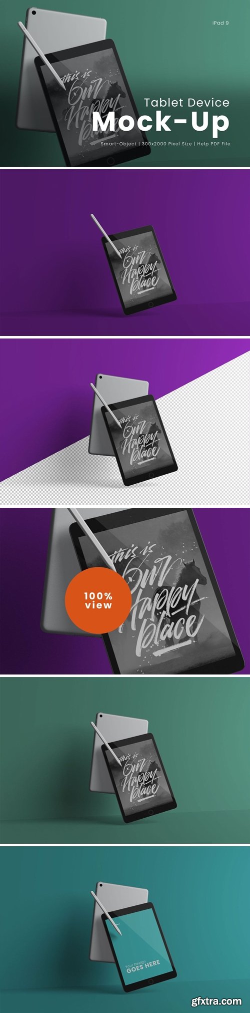 Tablet Device Mock Up