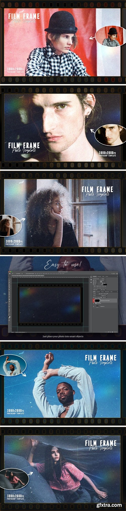 Film Frame Photo Mockup