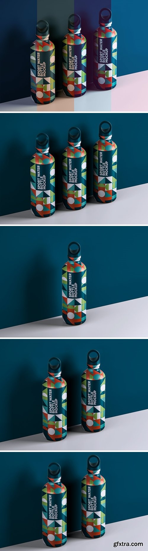 Sport Water Bottle Mockup 018