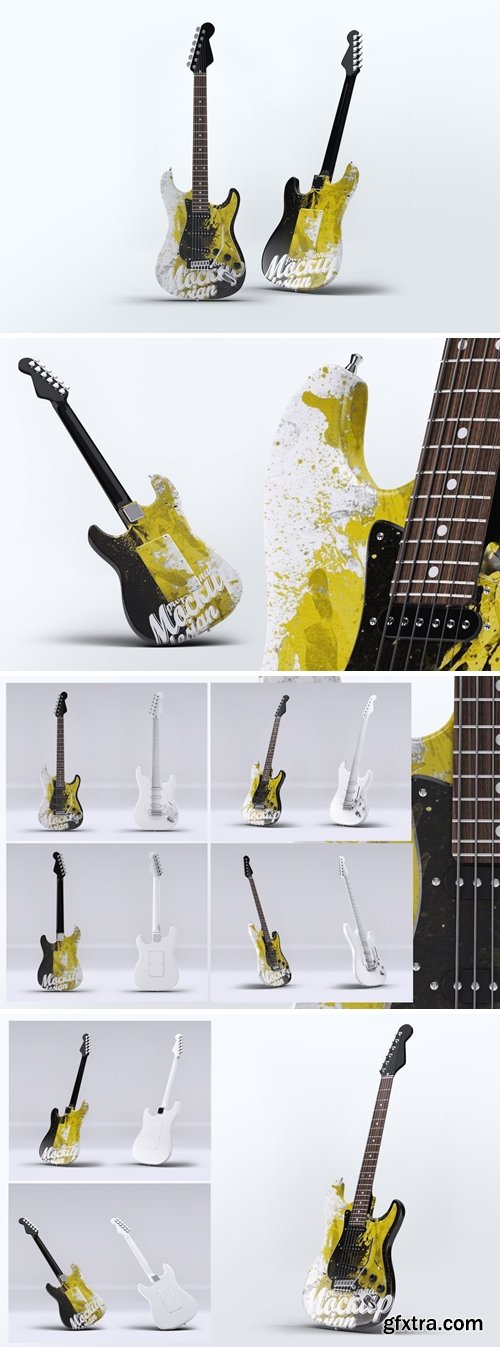 Electric Guitar Mock-Up