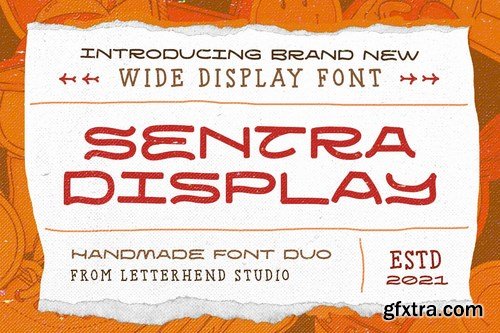 Sentra Display Font