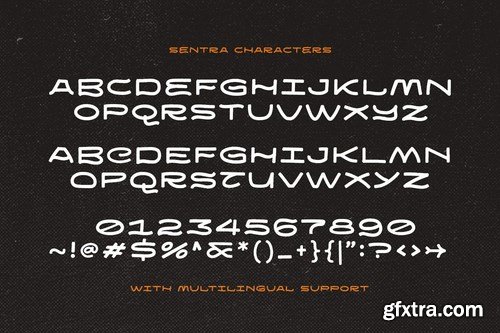 Sentra Display Font