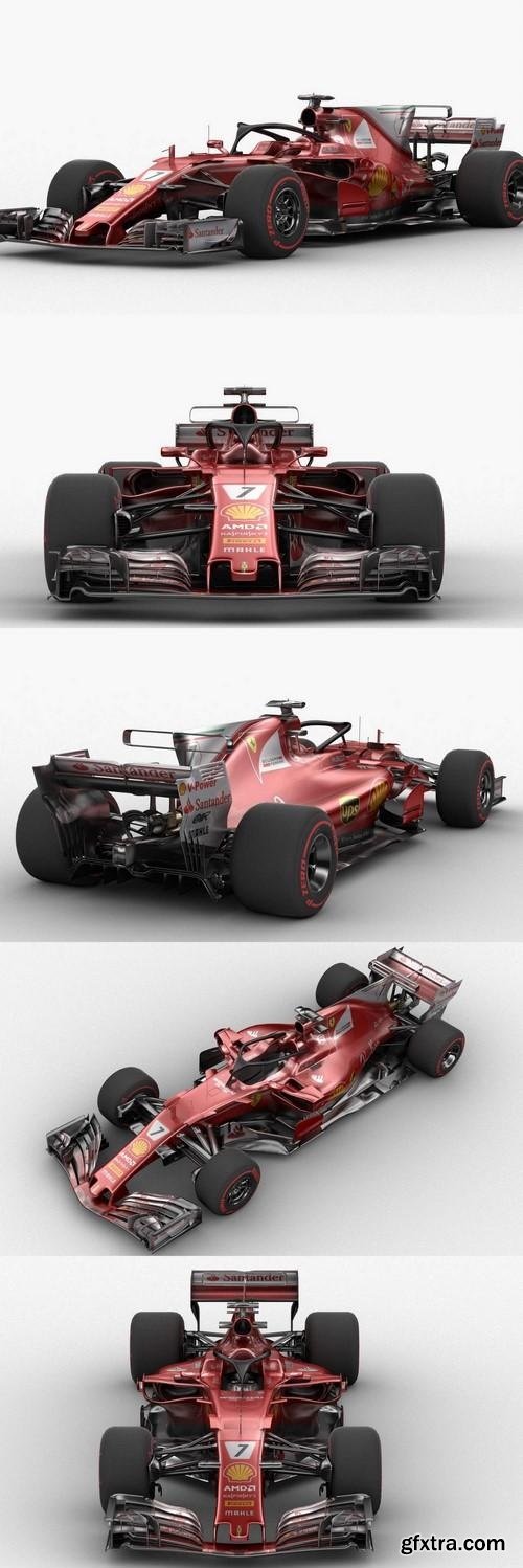 Ferrari SF71H 3D Model