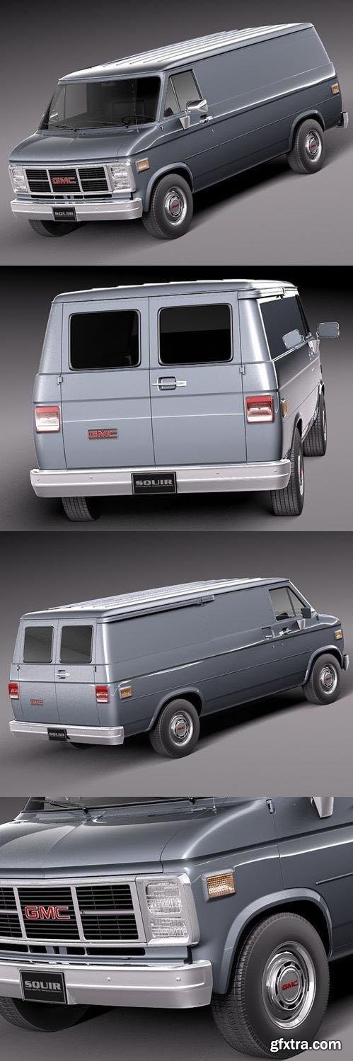 GMC vandura 1983-1991 3D Model