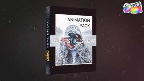 Videohive - Realistic Snow Effects | FCPX - 34823134 - 34823134