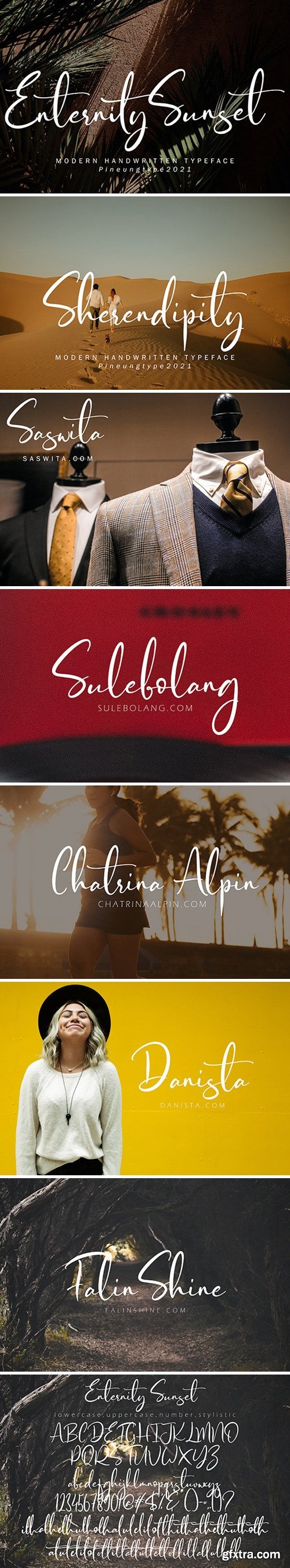 Enternity Sunset Font