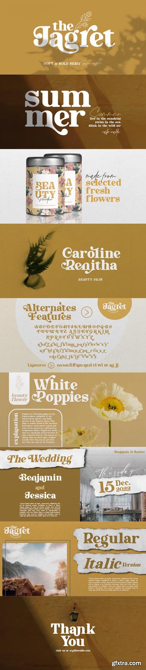 The Jagret Font Family