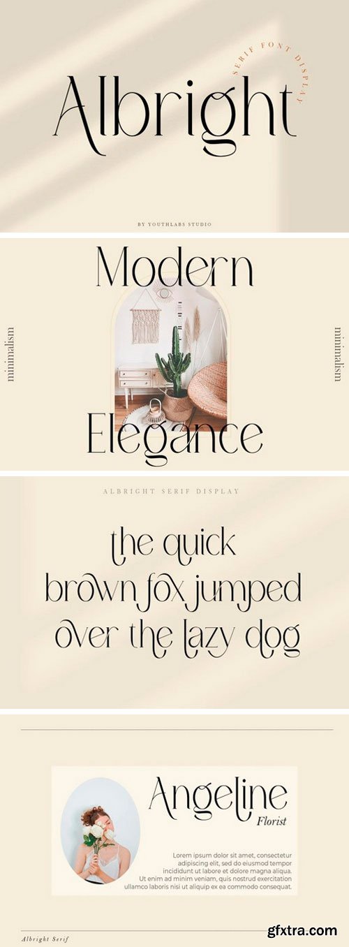 Albright Serif Font