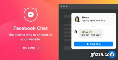 CodeCanyon - Facebook Chat v1.2.1 - Facebook Messenger for WordPress - 23878195