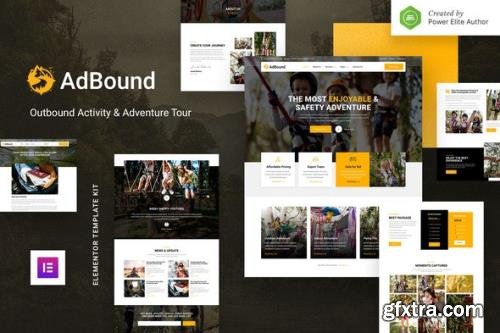 ThemeForest - AdBound v1.0.0 - Outbound Activity & Adventure Tour Elementor Template Kit - 34833330