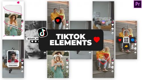 Videohive - TikTok Elements - 34852021 - 34852021