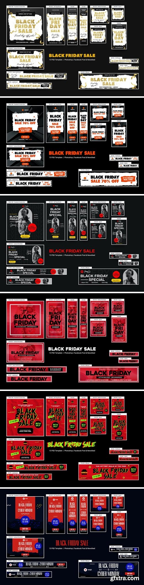 Black Friday Sale Banners Ad