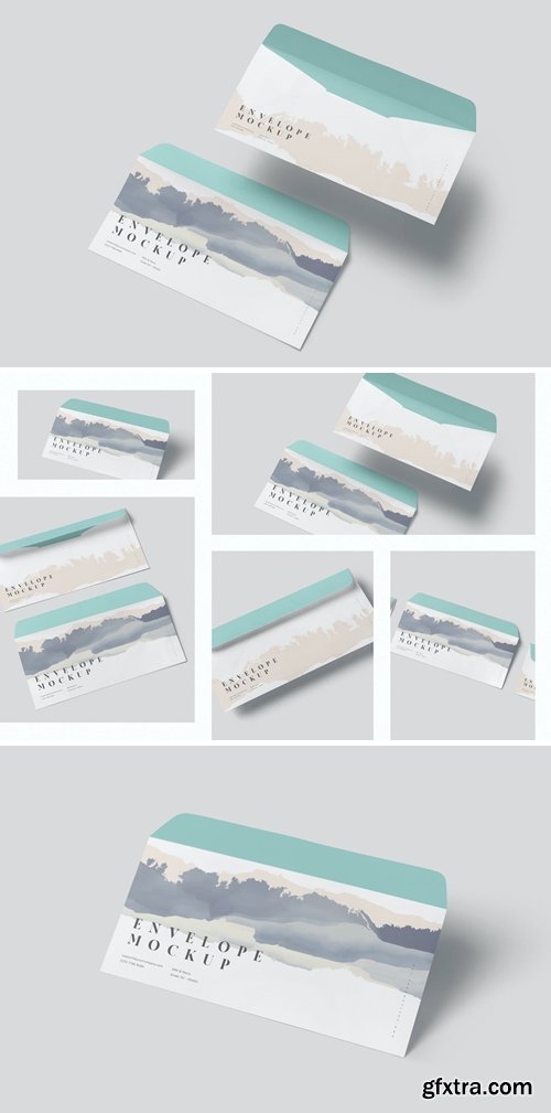 Landscape Envelope Mockups