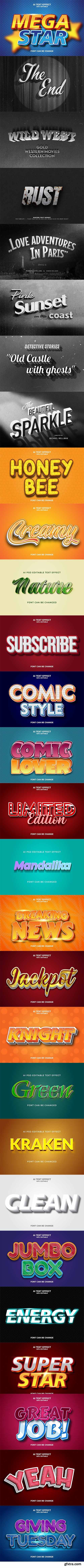 Text effect vol.33