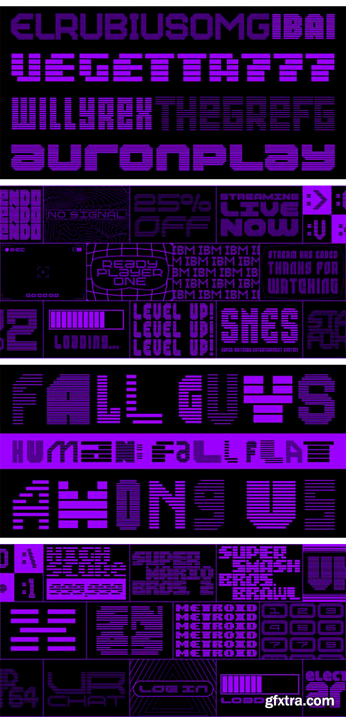 MultiType Rows Font Family