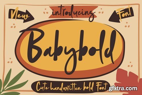 Babybold - Cute Handwritten Bold Font