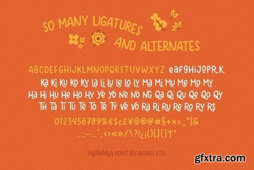 Metavoria - Playful Font