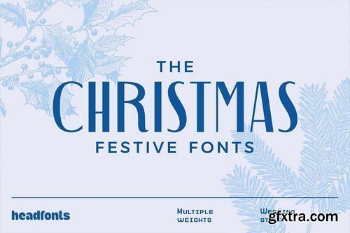 The Christmas fonts