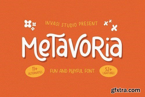 Metavoria - Playful Font