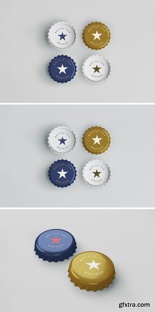 Bottle Cap Mockups