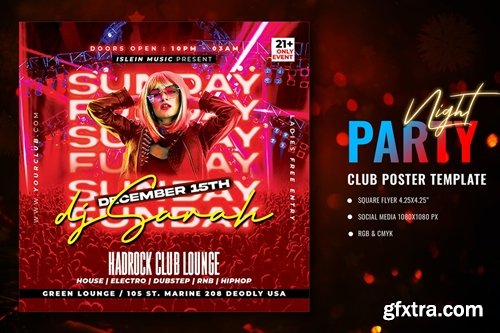 Club Party Flyer