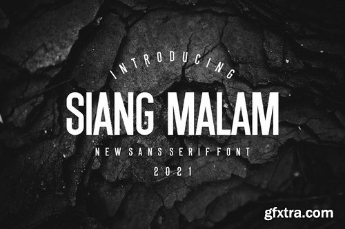 Siang Malam Font