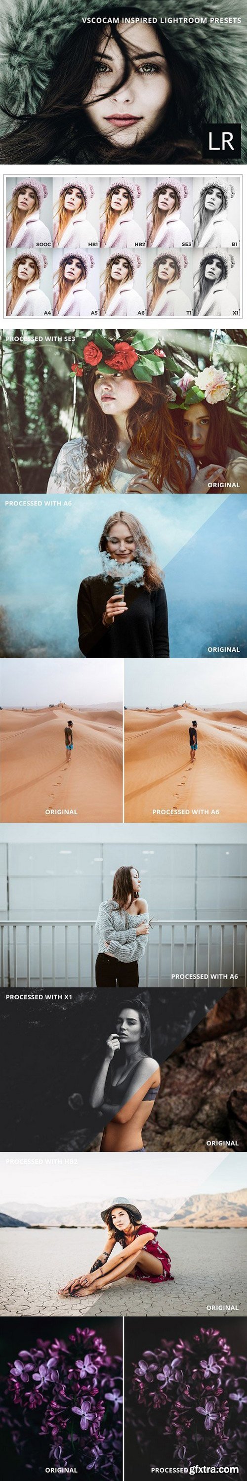 VSCOcam Inspired Lightroom presets