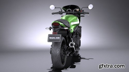 Kawasaki Z900RS 2019 3D model