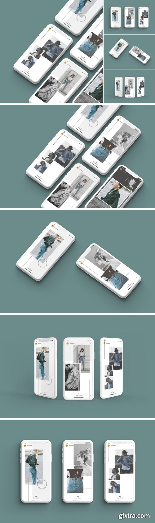 Minimalist iPhone Mockup