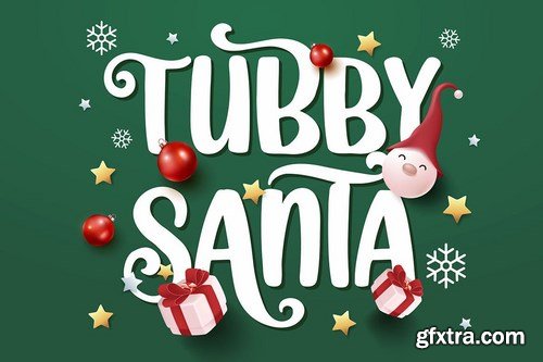 Santano Christmas a Playful Christmas Font