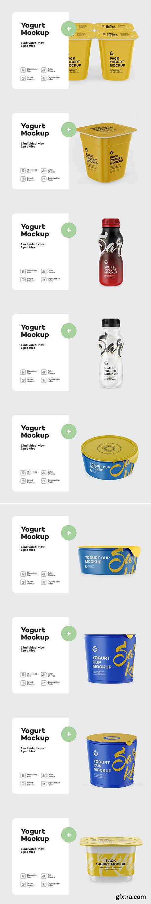 Yogurt mockup