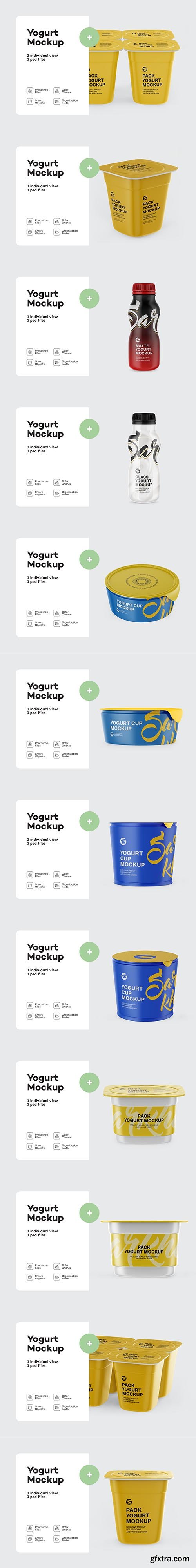 Yogurt mockup