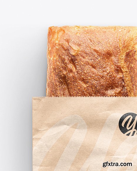 Paper Bag With Bakery Mockup 89301