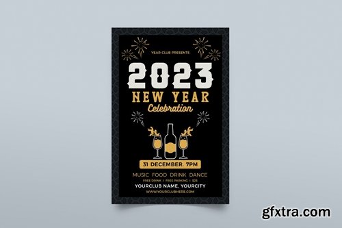 New Year Celebration Flyer